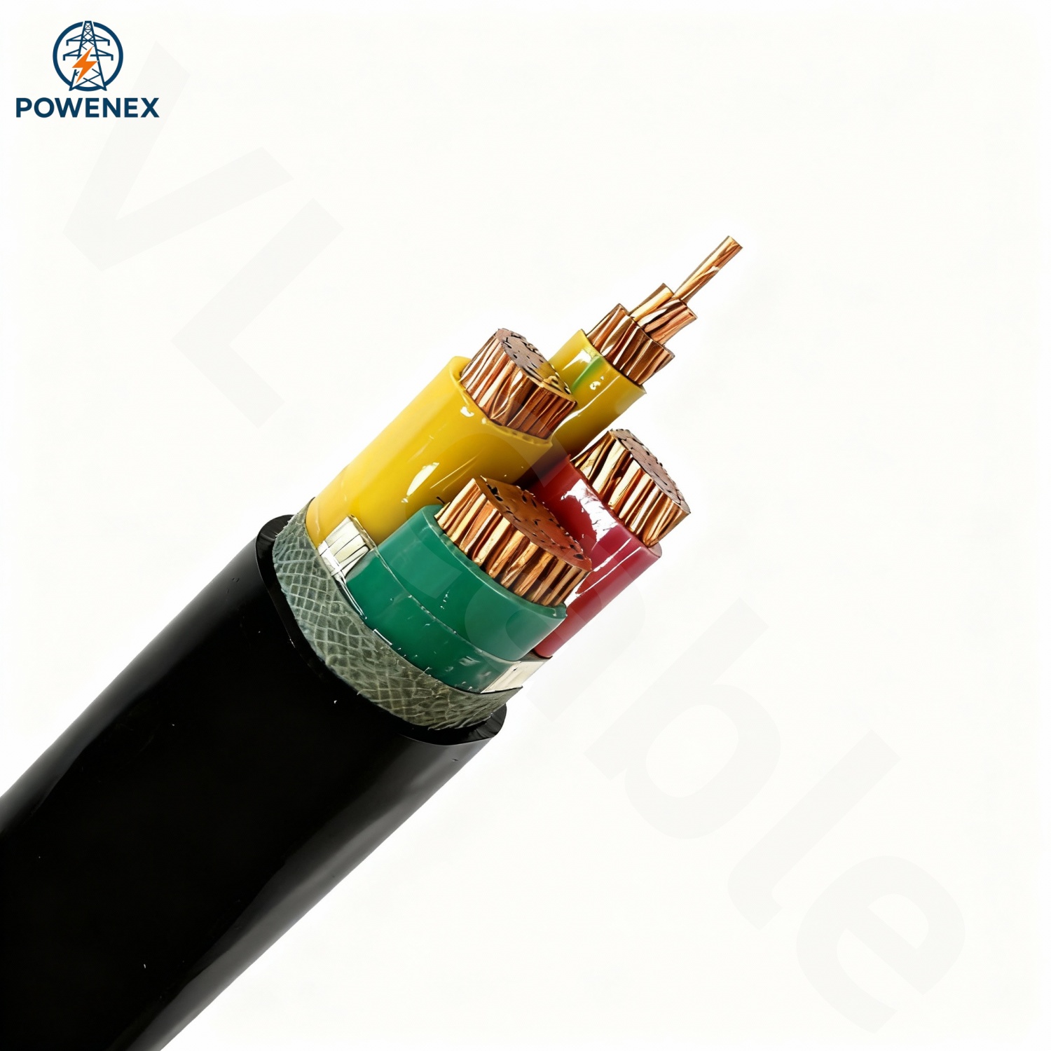 N2XY Cable (0.6/1kV Cu/XLPE/PVC) (Standard: IEC 60502-1)