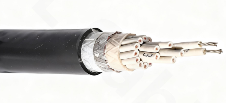 PVC Insulated Control Cable with Overall Foil Shield