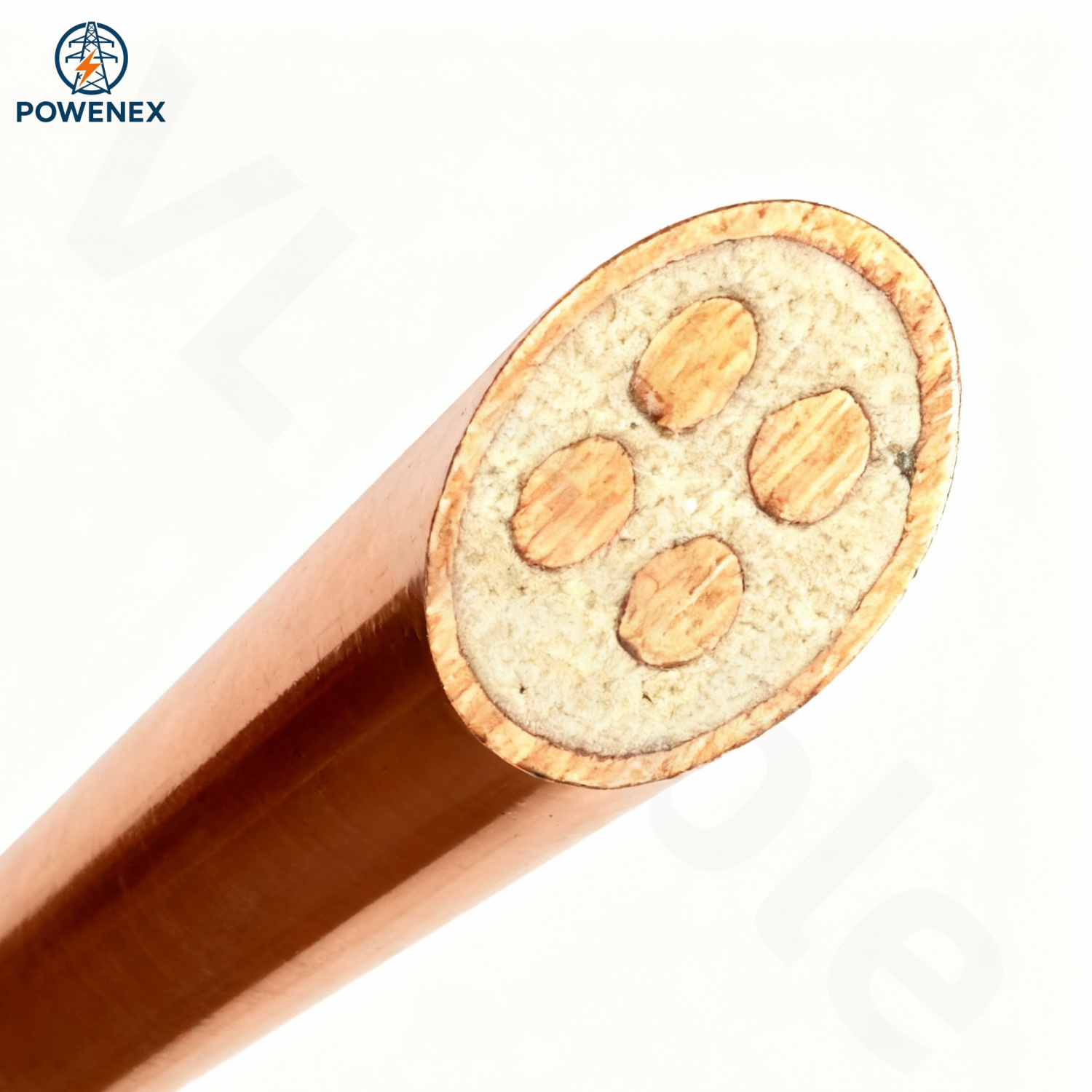 Cu/MgO/Cu Mineral Insulated Cable (Heavy Duty 750V 4×4mm²) International