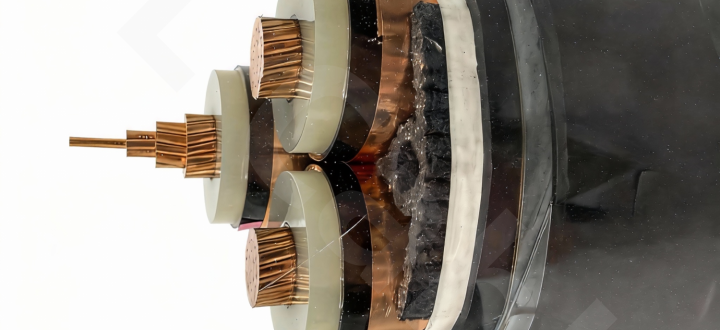 Cu/XLPE/SC/CTS/PVC/STA/PVC (High-Voltage 26/35kV 3×185mm²)