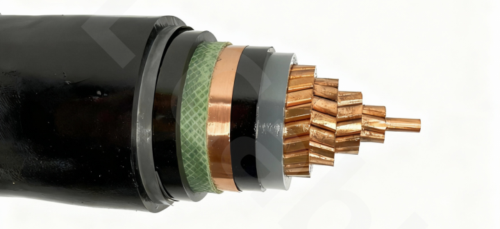 Cu/XLPE/CWS/ATA/PVC (Single Core 8.7/15kV 1×800mm²)