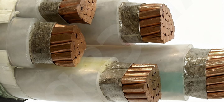 Cu/XLPE/PVC (0.6/1kV 4×185+1×95mm²)