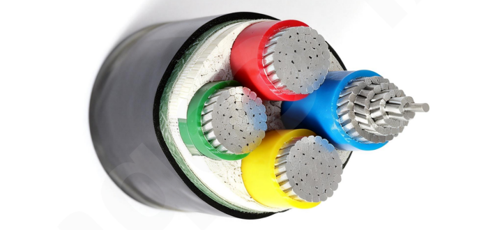 Al/PVC/PVC Power Cable (0.6/1kV 4×300mm²)